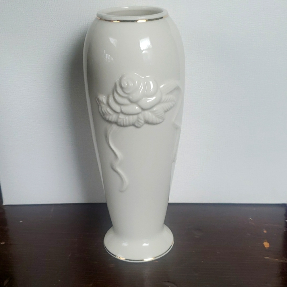 Lenox Rose Blossom Bud Vase